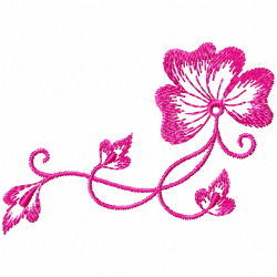Flowers And Tree Embroidery Design 12 Flowers And Tree Embroidery Design 12